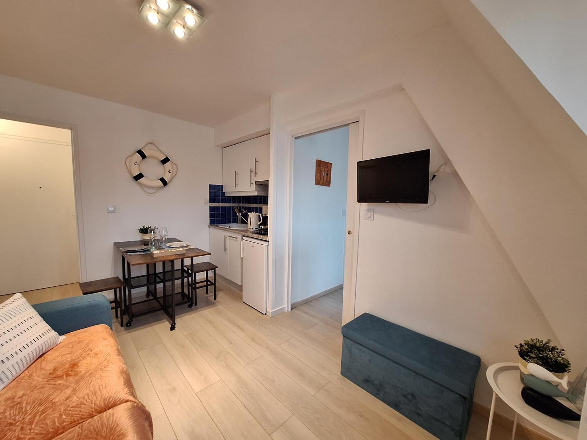 Super Deauville Appartement 2 Pieces Cosy Proche Plage Plein Sud Villers-sur-Mer Eksteriør bilde